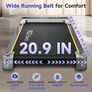 Walking Pad with Incline 3 in 1 Under Desk Treadmill for Home and Office 2.5 HP Walking Treadmill 300 Lbs Portable Incline treadmills with LED Display Remote Control & APP Image 4