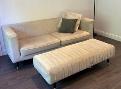 Beautiful Velvet Cream Suite