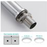 Chrome High Rise Bathroom Sink Faucet, 360 Swivel Bathroom Faucet for Raised Sinks Image 5