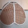 Vintage Rattan Lampshade Image 4