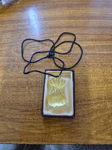 Golden Pouch Necklace