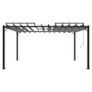 Gazebo 3x4m with Adjustable Louvered Roof Image 3