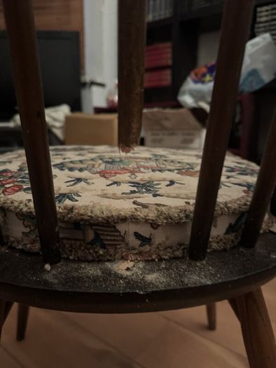 Pair of Vintage Ercol Quaker Hoop Back Dining Chairs with Cushions