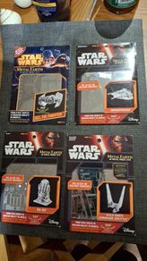 Star Wars metal earth 3D model kits x 4