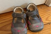 Clarks bunny pattern t bar prewalkers grey 2G