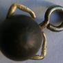 Antique WW1 9ct Gold -Touch Wud ( Tuch Wood ) Lucky Charm With 9ct Gold Arms Image 4