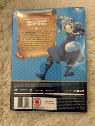 dvd time i got reincarnated as a slime anime