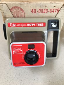 Kodak Coca Cola Instant Camera Year 1978 Used
