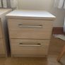 2 x bedside lockers Image 2