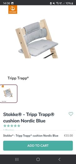 Tripp Trapp Chair with all accessories