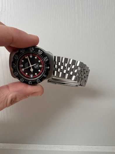 AG Heuer F1 Formula 1 Vintage. New battery. Original box