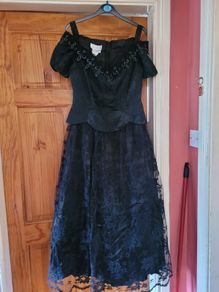 Vintage Scott Mcclintock gothic dress