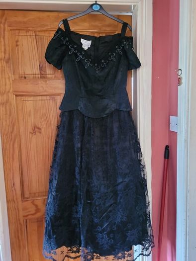 Vintage Scott Mcclintock gothic dress