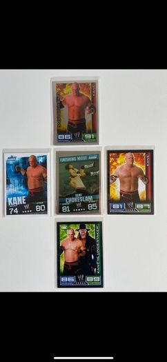 WWE Kane trading cards lot