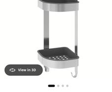 Brogrund Ikea wall shelf corner unit