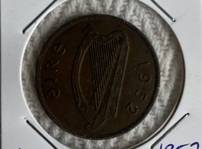 Irish Penny 1952