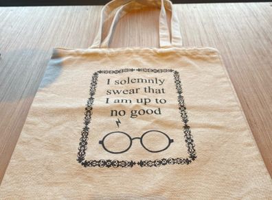 Harry Potter Themed Cotton Tote Bag