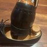 Classic Barker Comfort Gel Zone Black Leather Men's Laced Shoes - Size 10 plus Free Bally Wooden Shoe Trees Image 5