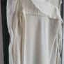 PHILOSOPHY ivory fringed sleeve silk mix blouse Sz 14 - Bnwot - Rrp 395 Image 4