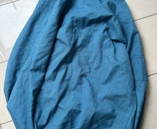 NEW large bean bag cover with zip & top carry handle
