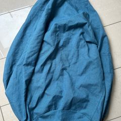 NEW large bean bag cover with zip & top carry handle