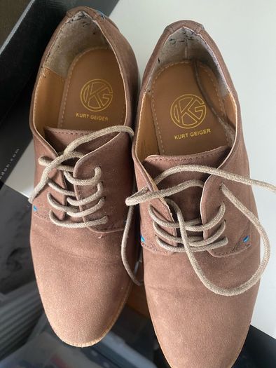 Brogue Shoes suede tan  Kurt Geiger 40/7