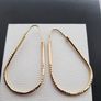 vintage gold earrings Image 2