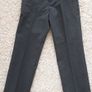 7-8Y Like NEW M&S Boy  Slim Leg School Trousers Grey Image 2