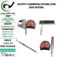 Scotty Cameron Futura X7M 2015 Putter / 34"