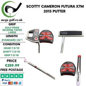 Scotty Cameron Futura X7M 2015 Putter / 34"
