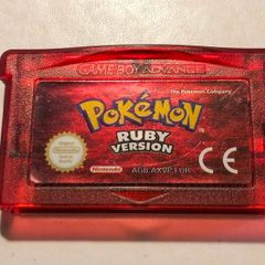 Pokemon Ruby Nintendo GBA Gameboy Advance Game Boy