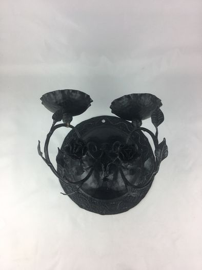 Vintage wall rose candleholder