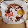 Vintage Masons Ironstone Brown Velvet Ashtray x 3 Image 5