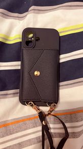 iPhone 16 black cover case