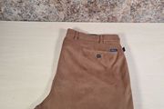 Mens BRUHL stretch plus trousers jeans chinos pants brown stretchy Size 40 regular W40 L27