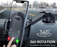 Car Dashboard Phone Holder Long Neck  Adjustable Holder