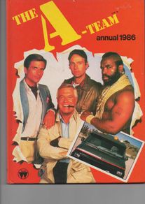 The A-Team Annual 1986 Uk Hard Back Book