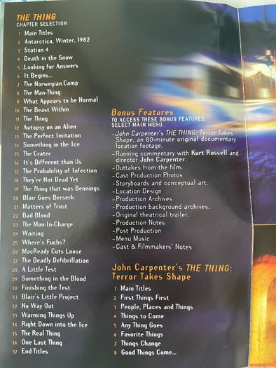The Thing - Soundtrack (Boxset) - John Carpenter & Ennio Morricone (+DVD)