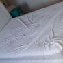 Beautiful Solid Cream/White 5Ft Wooden King Size Bed Frame - Can Deliver Image 2