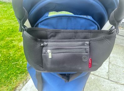 Skip Hop Grab & Go Stroller Organizer in black