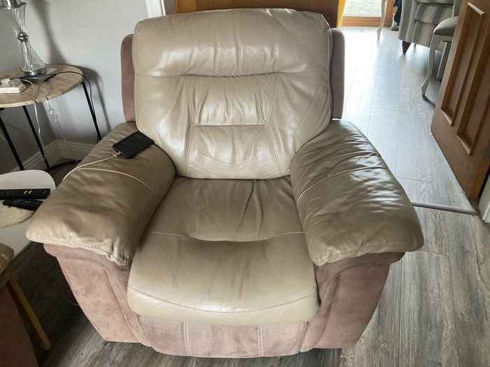 Leather Electric Recliner 3. 1. 1.