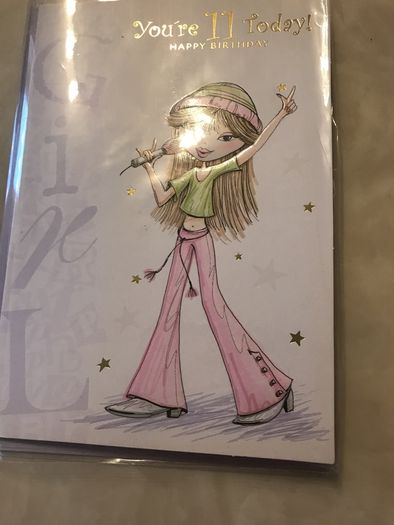 11 th birthday card.