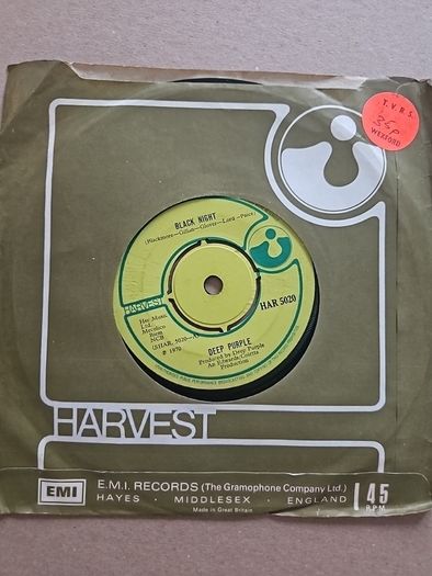 Deep Purple 7" - Black Night