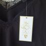 Black lace vest top Image 4