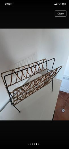 Vintage Magazine Holder
