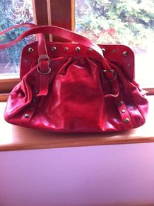 Leather handbag