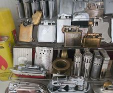 vintage lighter collection