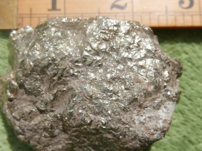 Golden Pyrite Crystal Cluster