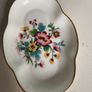 Coalport  Ming  Rose china vase and matching trinket dish. Image 9