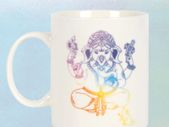 The Watercolour Rainbow Ganesh Elephant Headed God Mug